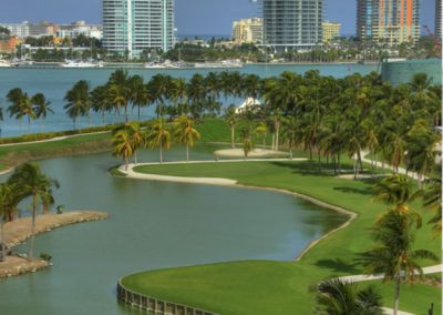 6th Hole at Fisher Island
